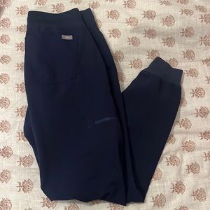 Figs Navy XS regular rise Zamora joggers